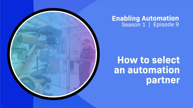 How to select an automation partner