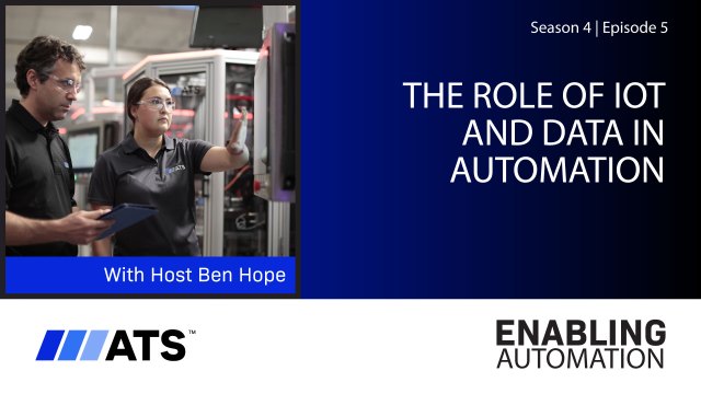 The Role of IoT and Data in Automation